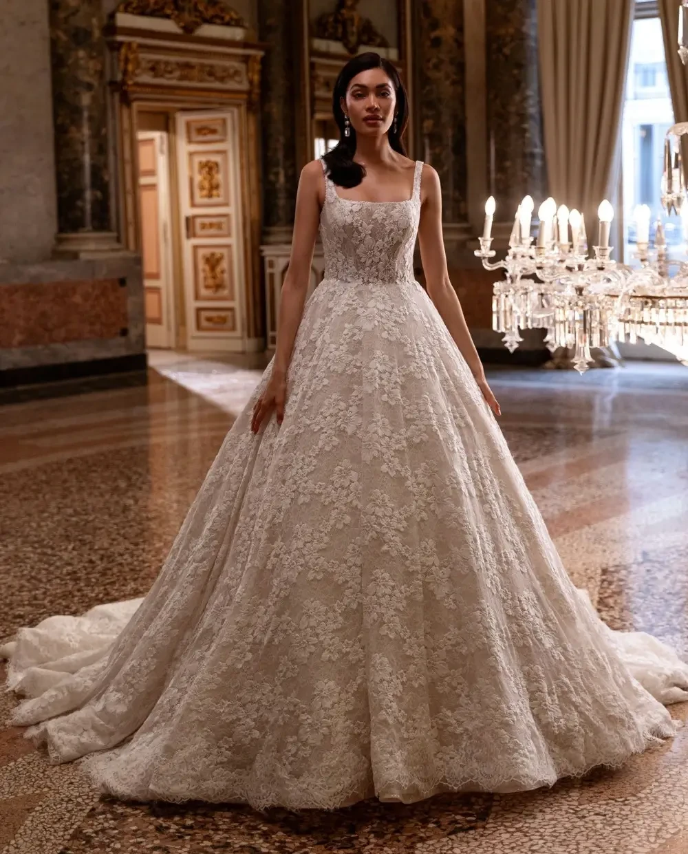 Photo of model wearing a Irini's Original wedding dress desktop