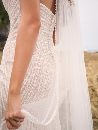 Maggie Sottero #IRAVATI  24SB145A01 #1 All Ivory (gown with Ivory Illusion) thumbnail