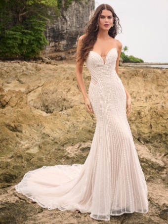 Maggie Sottero #IRAVATI  24SB145A01 #2 All Ivory (gown with Ivory Illusion) thumbnail