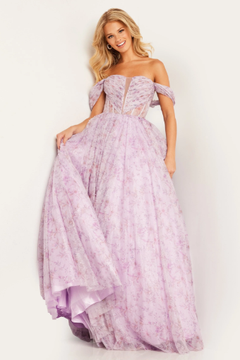 Jovani #jvn36581 #0 default Light Blue thumbnail