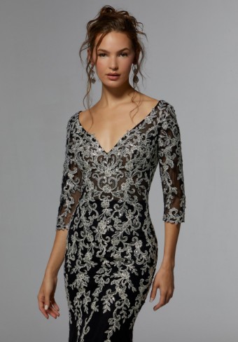 Morilee #72940 #1 Black/Silver thumbnail