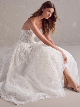Sottero and Midgley #KINGA 24SV256 #1 Ivory/Silver thumbnail