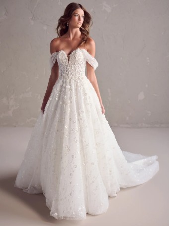 Sottero and Midgley #KINGA 24SV256 #0 default Ivory/Silver thumbnail