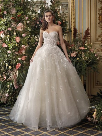 Demetrios #DP504 EVELINA #0 default Ivory thumbnail