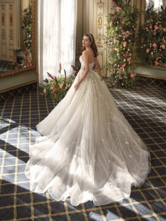 Demetrios #DP504 EVELINA #1 Ivory thumbnail