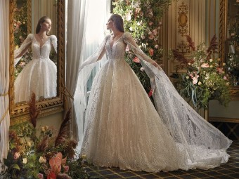 Demetrios #DP493 THORA #1 Ivory thumbnail
