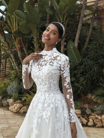 Demetrios #1231 #1 Ivory/Sheer/Nude thumbnail