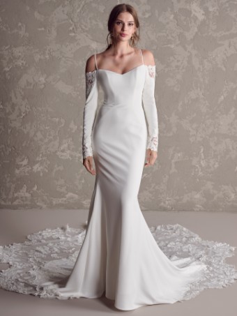 Maggie Sottero #TYRA (24MK217A01) #0 default Ivory (gown with Natural Illusion) thumbnail