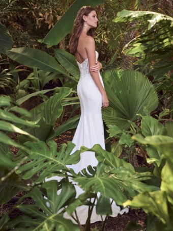 Maggie Sottero #DORITTE (24MB163A01) #4 Ivory (gown with Natural Illusion) thumbnail
