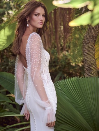 Maggie Sottero #DORITTE (24MB163A01) #2 default Ivory (gown with Natural Illusion) thumbnail