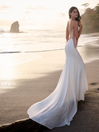 Sottero and Midgley #APOLLINE (24SW169A01) #3 default All Ivory (gown with Ivory Illusion) thumbnail