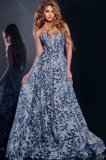 Jovani #44151 #0 default Navy thumbnail