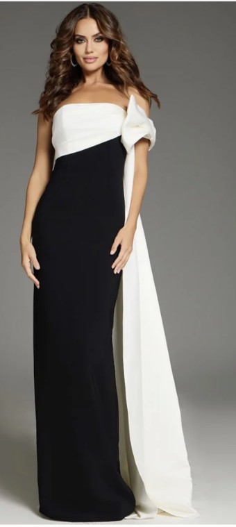 Jovani 38864 #5 Black/White thumbnail