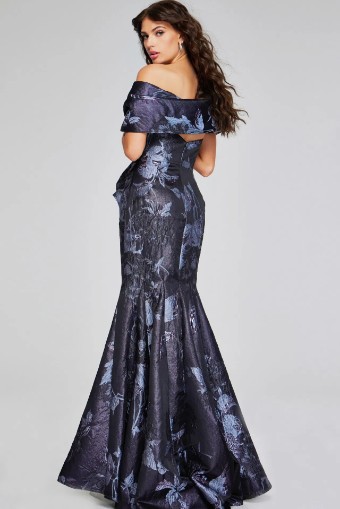 Jovani #40309 #7 Grey/Multi thumbnail