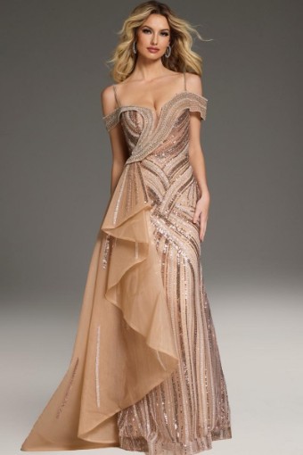 Jovani #44843 #5 Navy thumbnail