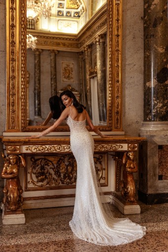 Demetrios #DP526 PRUE #2 Ivory/Sheer thumbnail