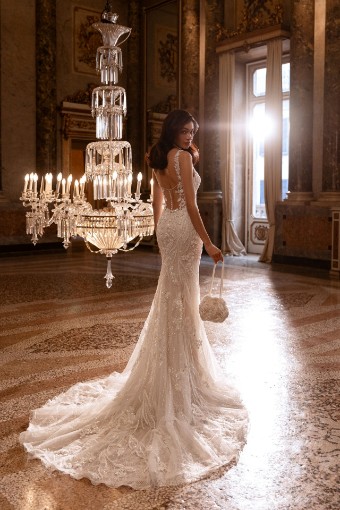 Demetrios #DP525 VIVIE #3 default Ivory/Sheer/Natural thumbnail