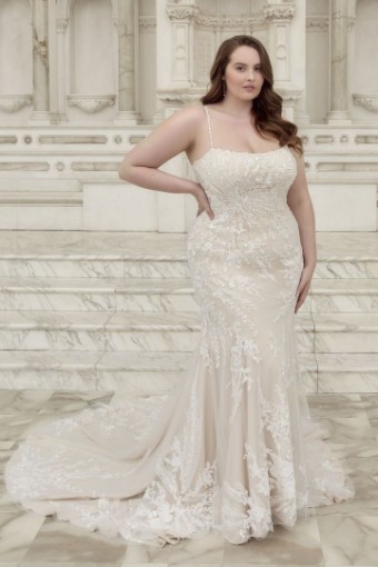 Casablanca 2583C Cecily Sale #4 Ivory/Nude/Ivory thumbnail