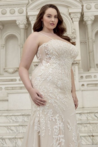 Casablanca 2583C Cecily Sale #5 Ivory/Nude/Ivory thumbnail