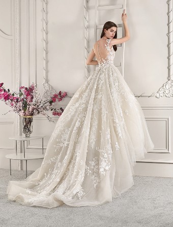 Demetrios 873 #2 default Sheer Ivory/Nude thumbnail