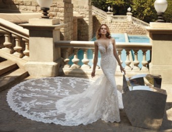 Demetrios 1150 #1 Ivory/Sheer/Natural thumbnail