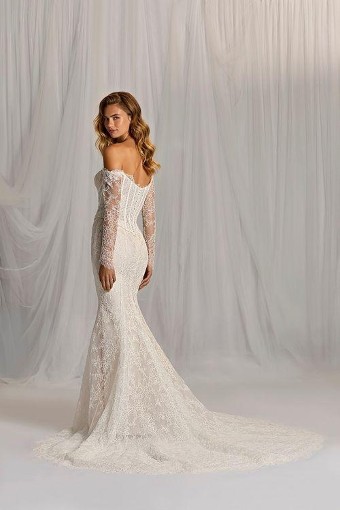 Demetrios 200176 #1 Sheer Ivory/Nude thumbnail