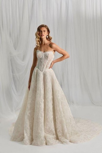 Demetrios 200177 #0 default Sheer Ivory/Nude thumbnail