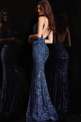 Jovani 23839 #8 Slate thumbnail