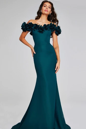Jovani 40595 #4 Emerald thumbnail