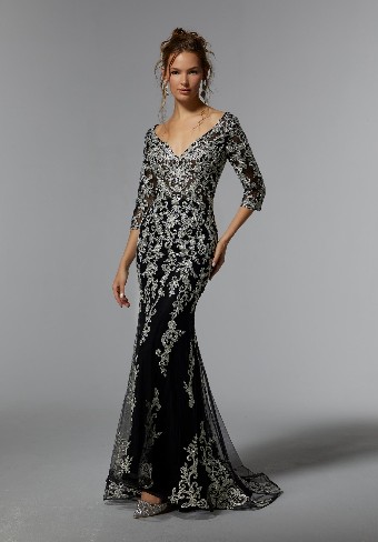 Morilee 72940 #7 Black/Silver thumbnail