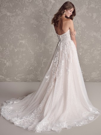 Maggie Sottero 24ms189A01 Marguerite #2 Ivory/Silver Accent over Blush thumbnail