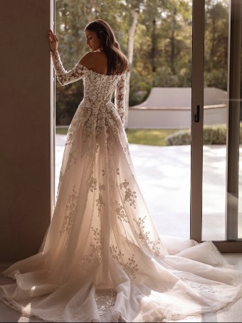 Demetrios 1502 #2 Ivory/Sheer thumbnail