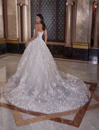 Demetrios Dp550 AVELINE #1 Ivory/Sheer thumbnail