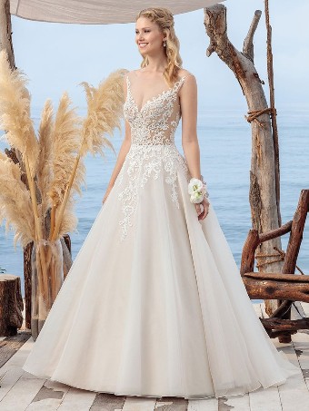 BeLoved by Casablanca Sale BL249 CORAL #0 default Ivory Nude thumbnail