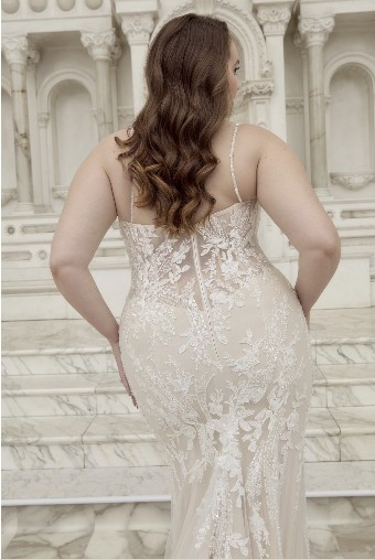 Casablanca Sale 2583C Cecily Sale #2 Ivory/Nude/Ivory thumbnail