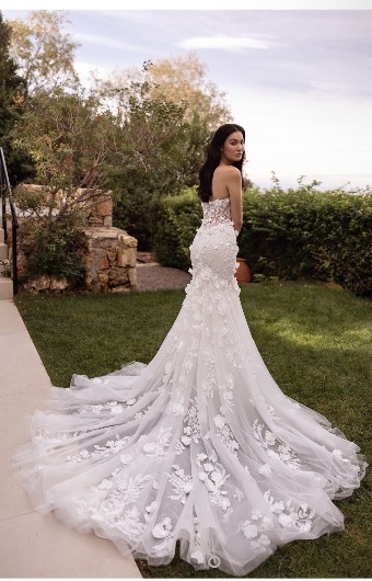 Demetrios Style DP557 – VIOLINA #2 Ivory/Sheer thumbnail