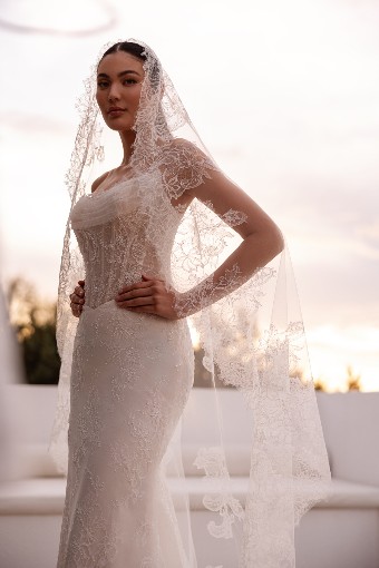 Demetrios DP560 #1 Ivory/Sheer thumbnail