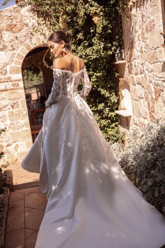 Demetrios 8306 #1 Ivory/Sheer/Natural thumbnail