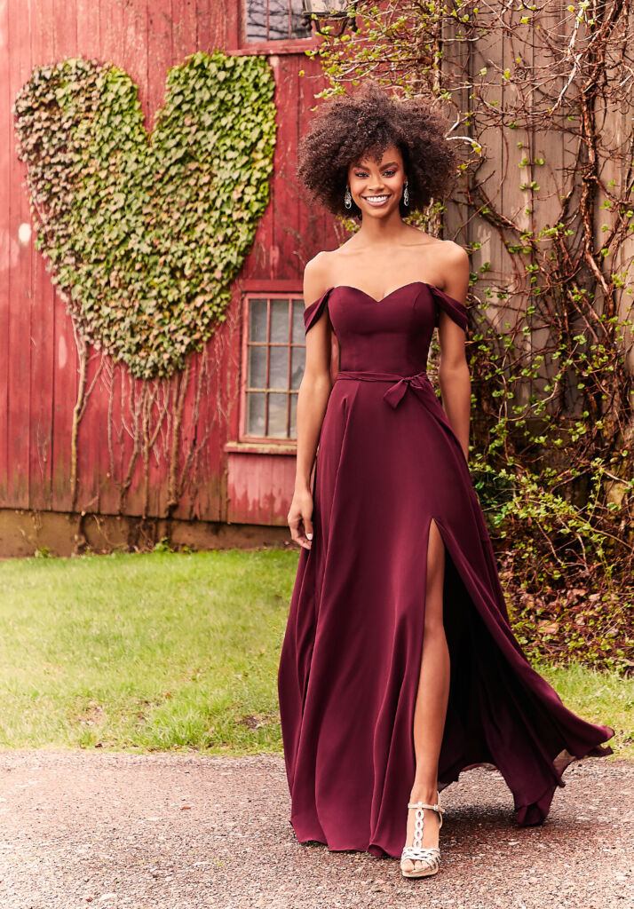 Mori lee cornflower top